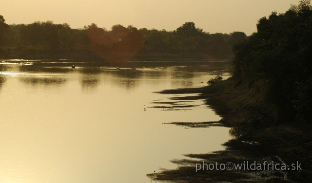 DSC_1325.JPG - For the most part the Luangwa Valley is flat-bottomed and when the floods come, as they do periodically in the early months of the year, the alluvial plains are inundated by the spreading waters.